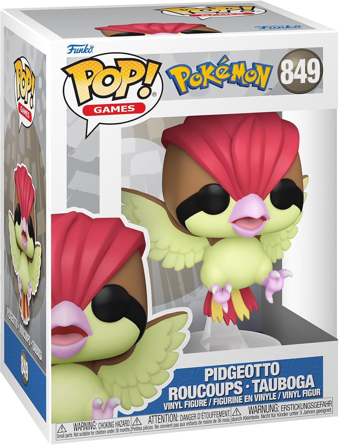 Pokemon - Pidgeotto - #849 - Games - Funko Pop!