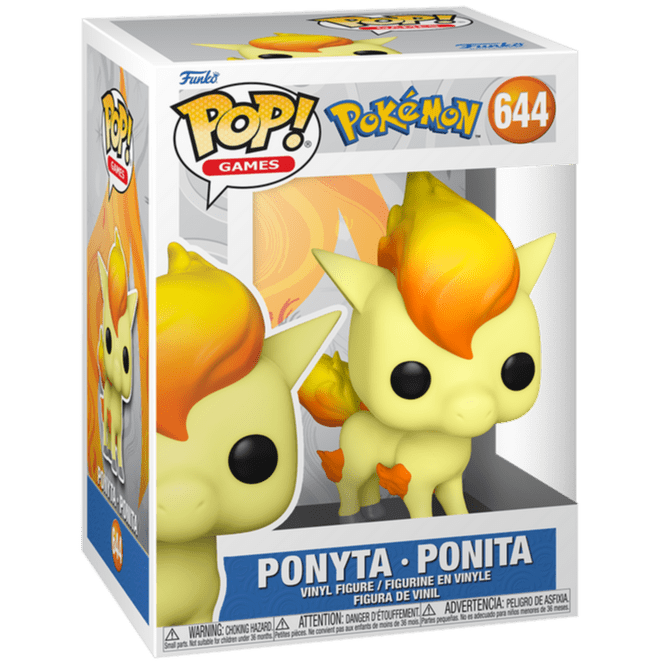 Pokemon - Ponyta - #644 - Games - Funko Pop!