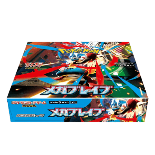 Pokmon TCG Mega Evolution - Mega Brave Japanese Booster Box Pokmon TCG Mega Evolution - Mega Brave Japanese Booster Box