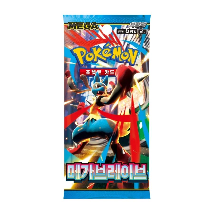 Pokémon TCG - Mega Evolutions - Mega Brave - Korean Booster Pack