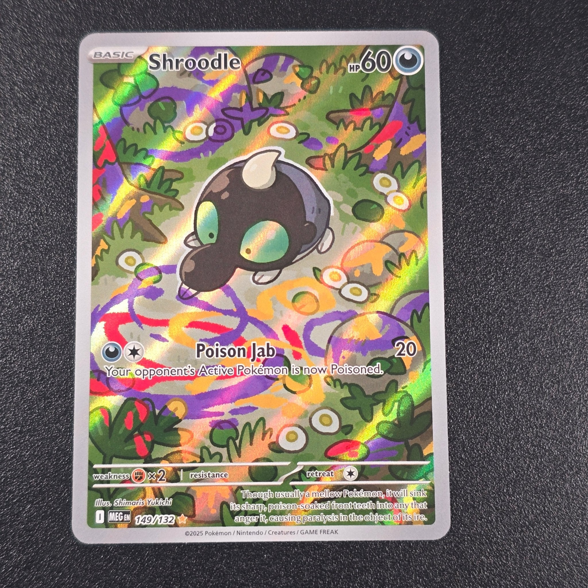 Pokémon TCG - Mega Evolutions - Shroodle - 149/132 - Near Mint