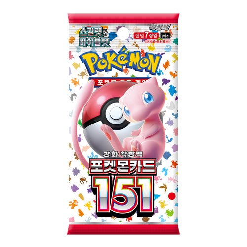 Pokémon TCG - Scarlet and Violet - 151 - Korean Booster Pack