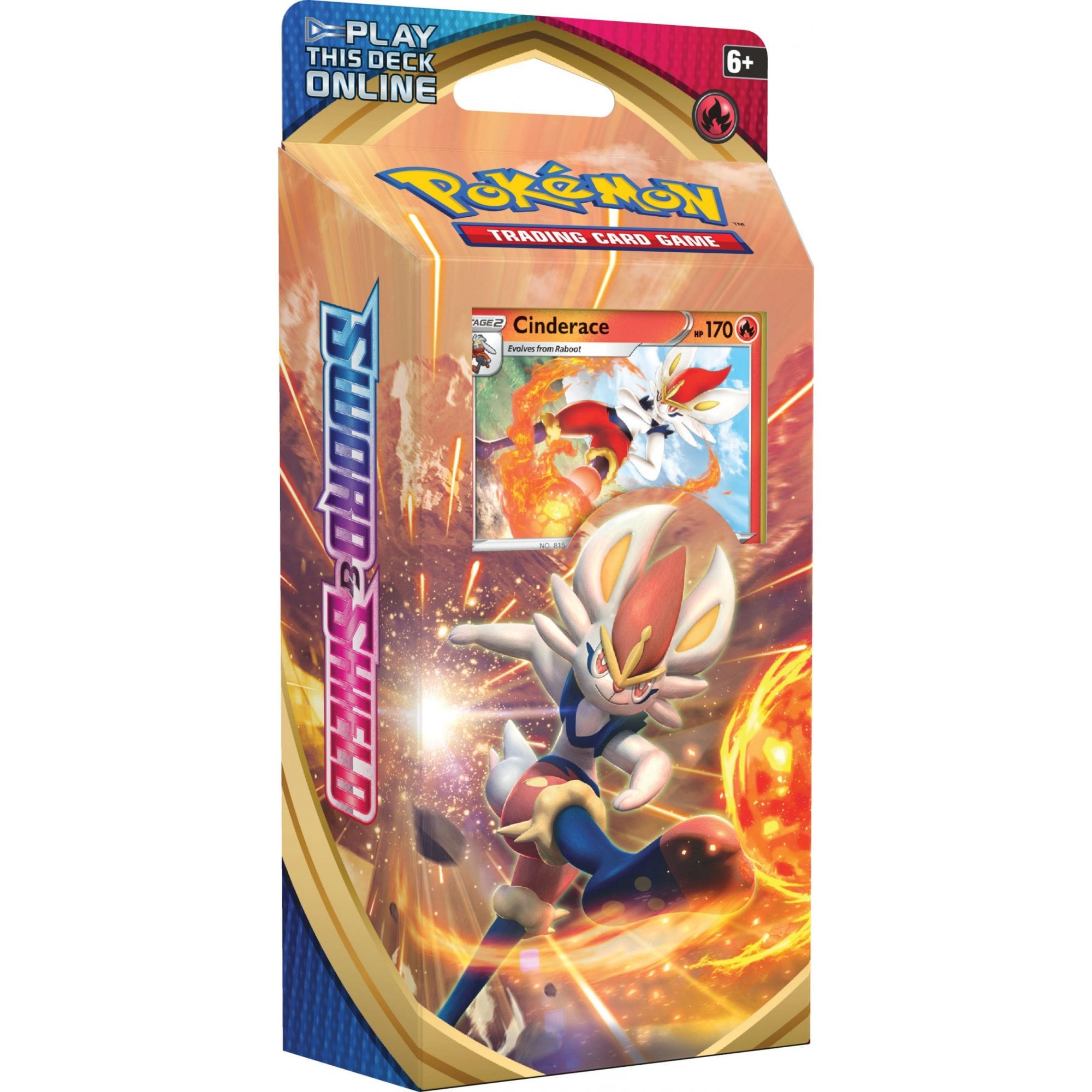 Pokemon TCG - Sword & Shield - Theme Deck Featuring Cinderace