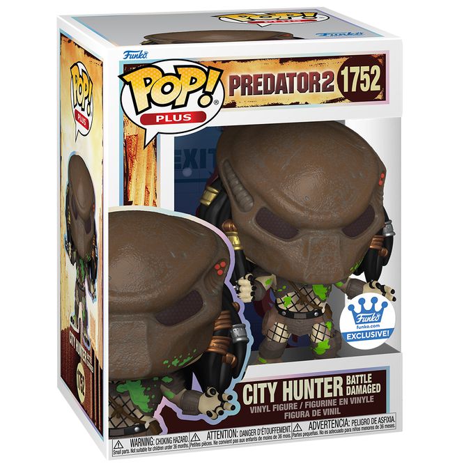 Predator 2 - City Hunter (Battle Damaged) - #1752 - Funko.com Exclusive - Movies - Funko Pop!