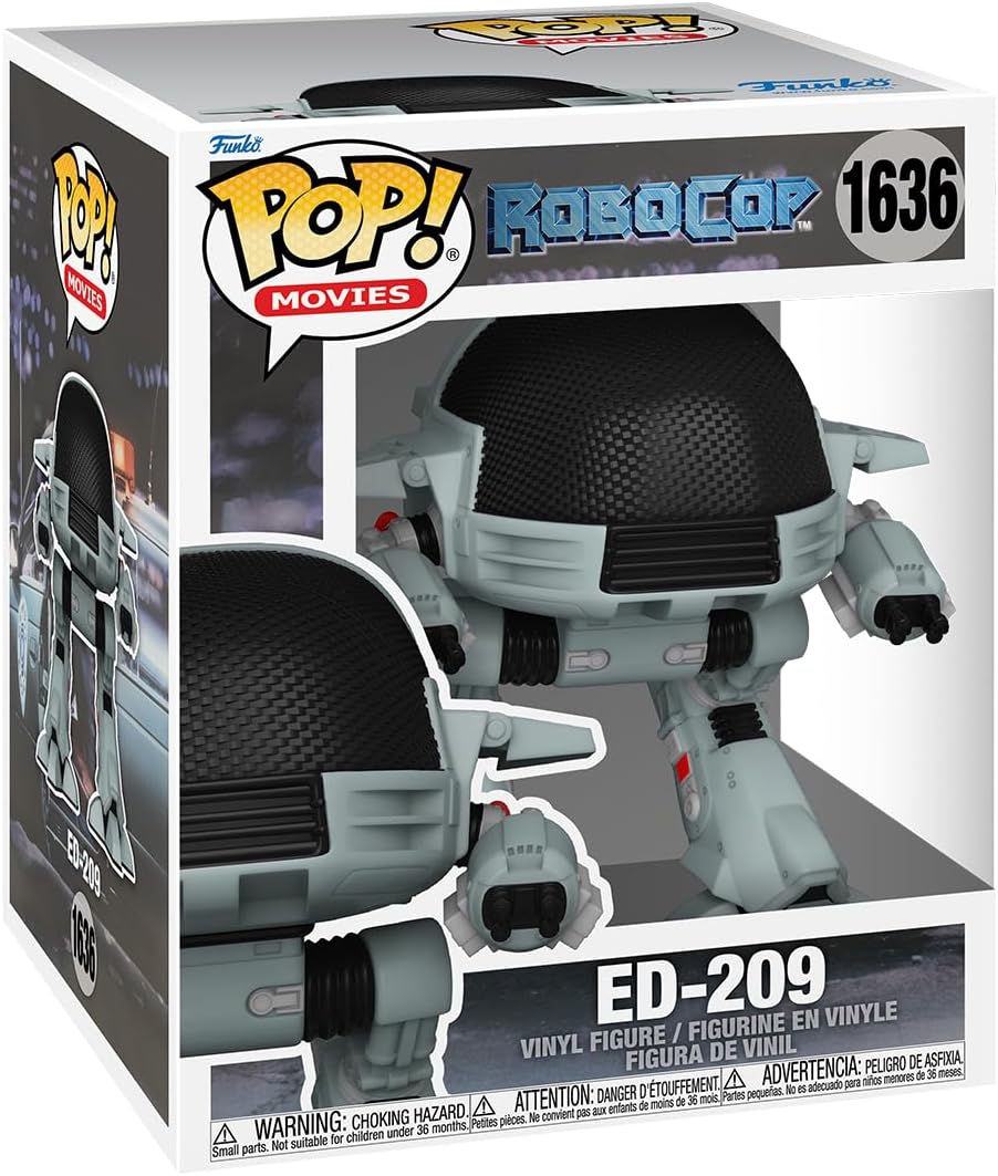 Robocop - ED-209 - #1636 - 6" - Movies - Funko Pop!