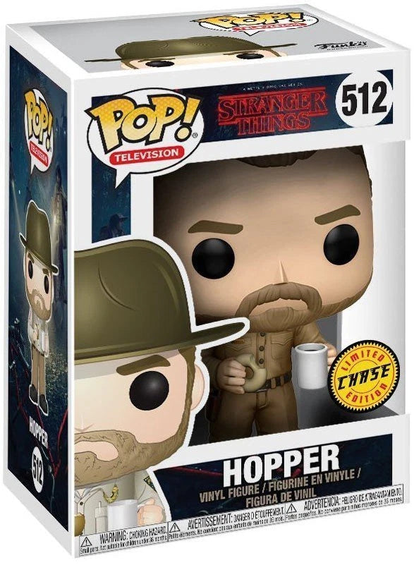 Stranger Things - Hopper - #512 - Chase - Television - Funko Pop!