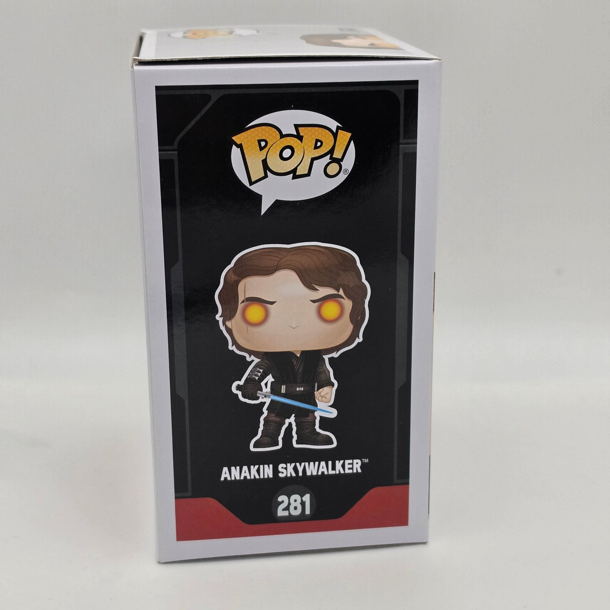 Sar Wars - Anakin Skywalker - #281 - Signed Hayden Christensen - SWAU Authentication - Funko Pop!