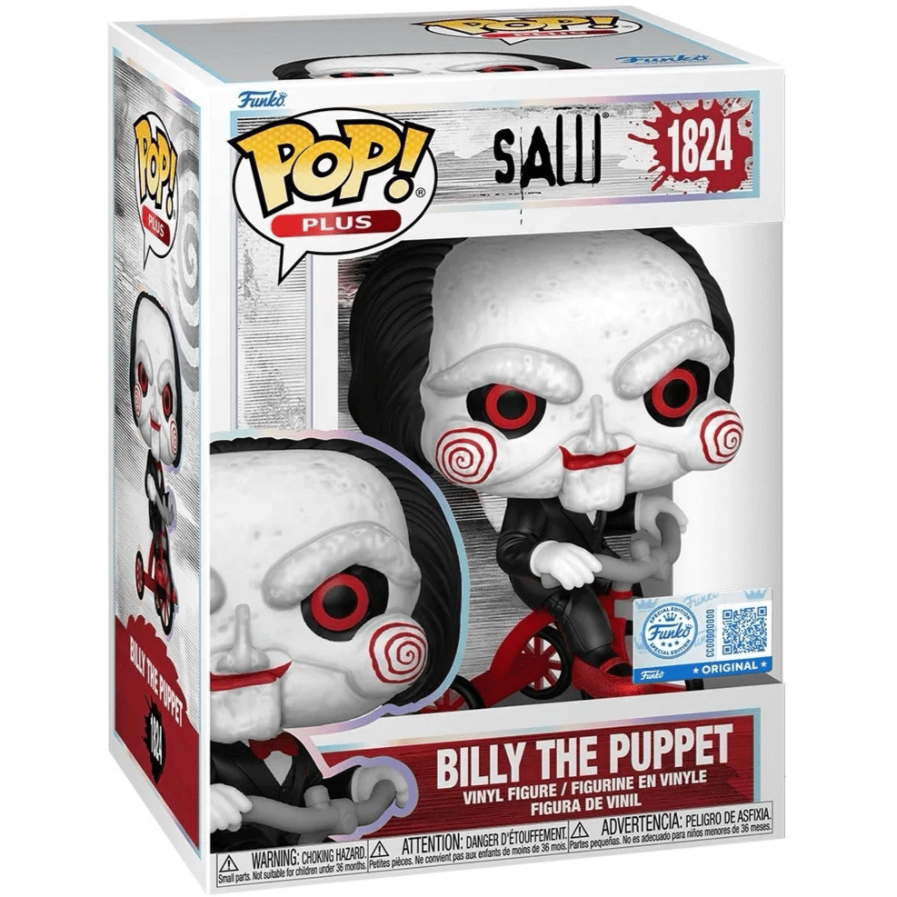 Saw - Billy The Puppet On Tricycle - 1824 - Special Edition - Movies - Funko Pop!