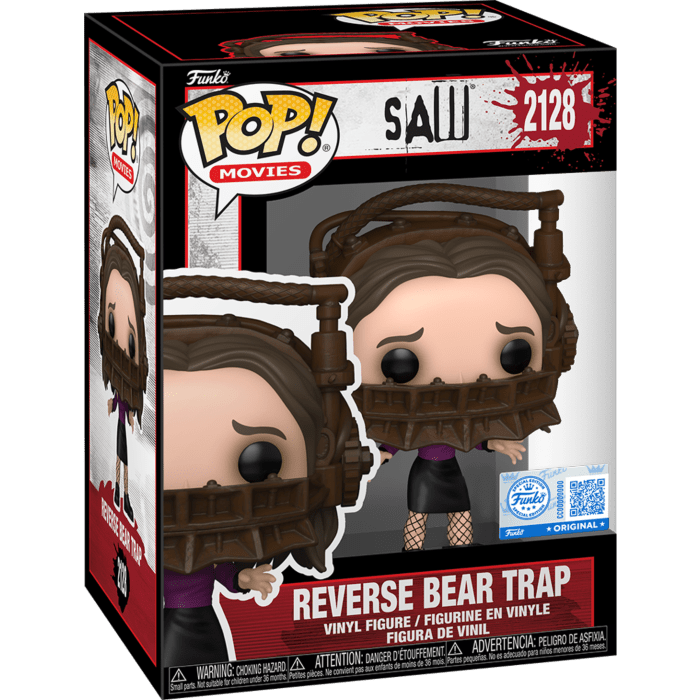 SAW - Reverse Bear Trap - #2128 - Special Edition - Horror - Funko Pop!
