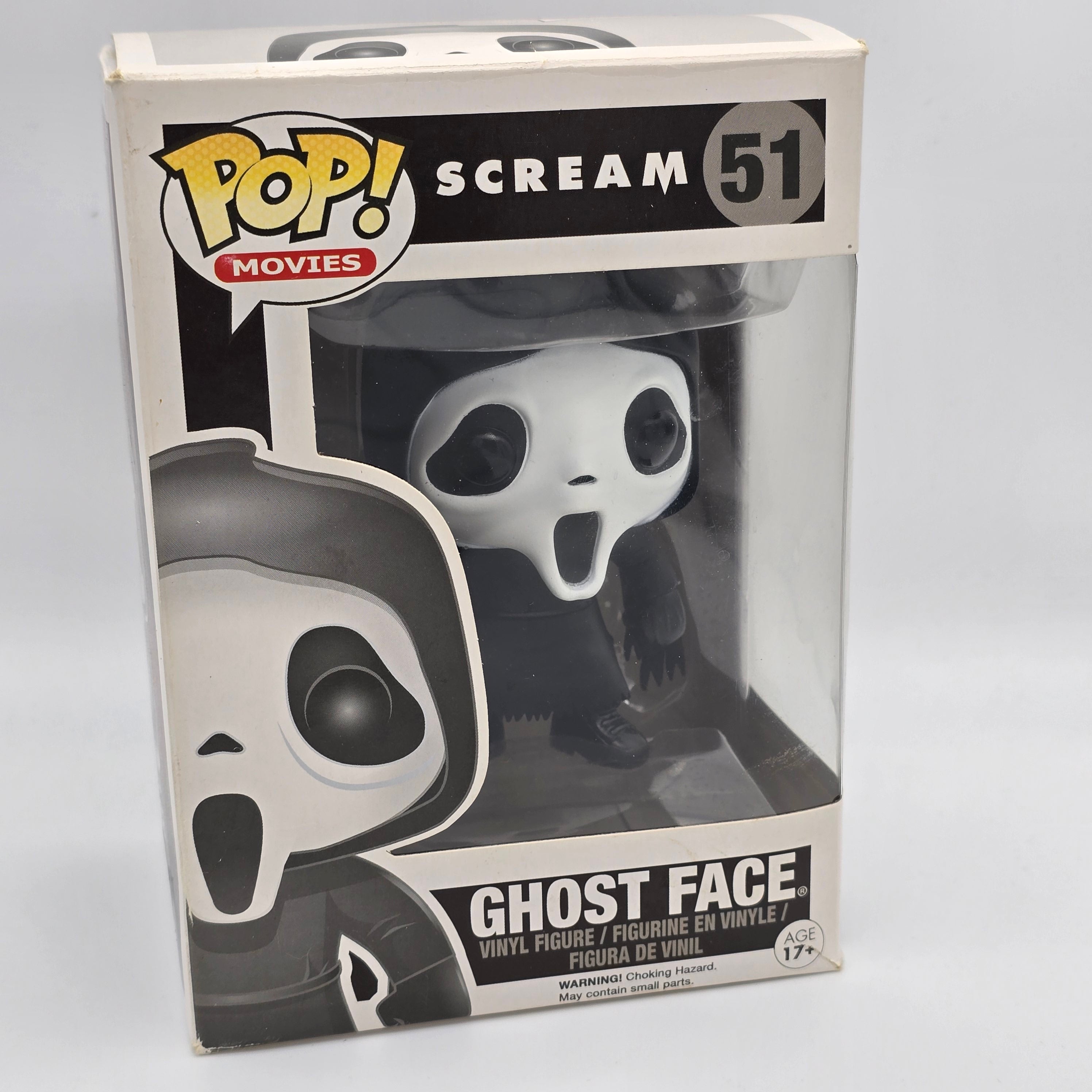 Scream - Ghost Face - #51 - Movies - Vaulted - Box Damage - Funko Pop!