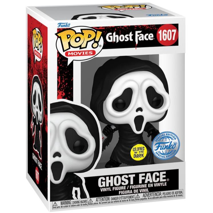 Scream - Ghostface - #1607 - GITD Special Edition - Horror - Movies - Funko Pop!