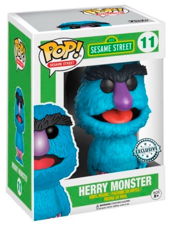 Sesame Street - Herry Monster- #11 - Exclusive - Television - Funko Pop!