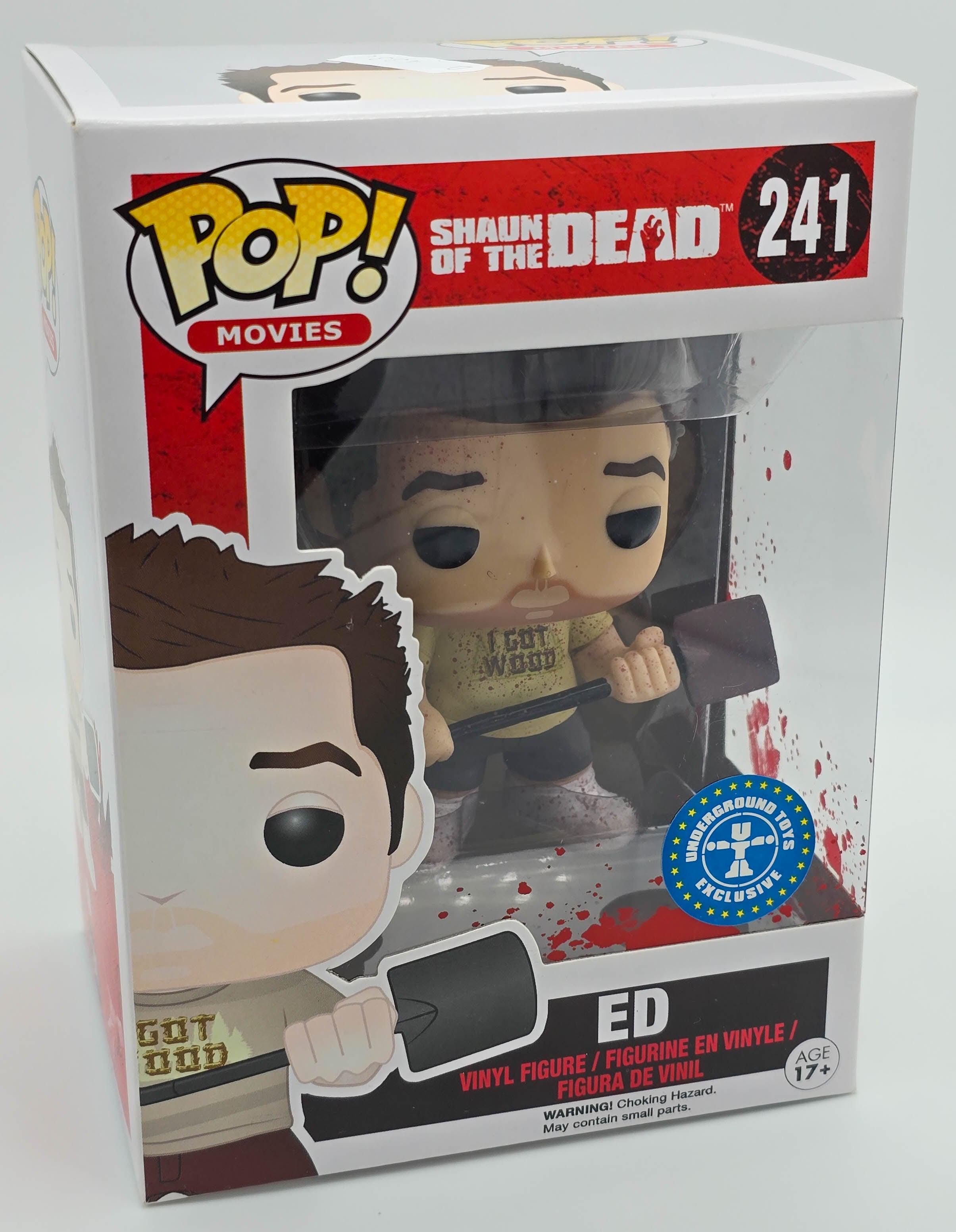 Shaun Of The Dead - Ed Bloody - #241 - Underground Toys Exclusive - Movies - Funko Pop!