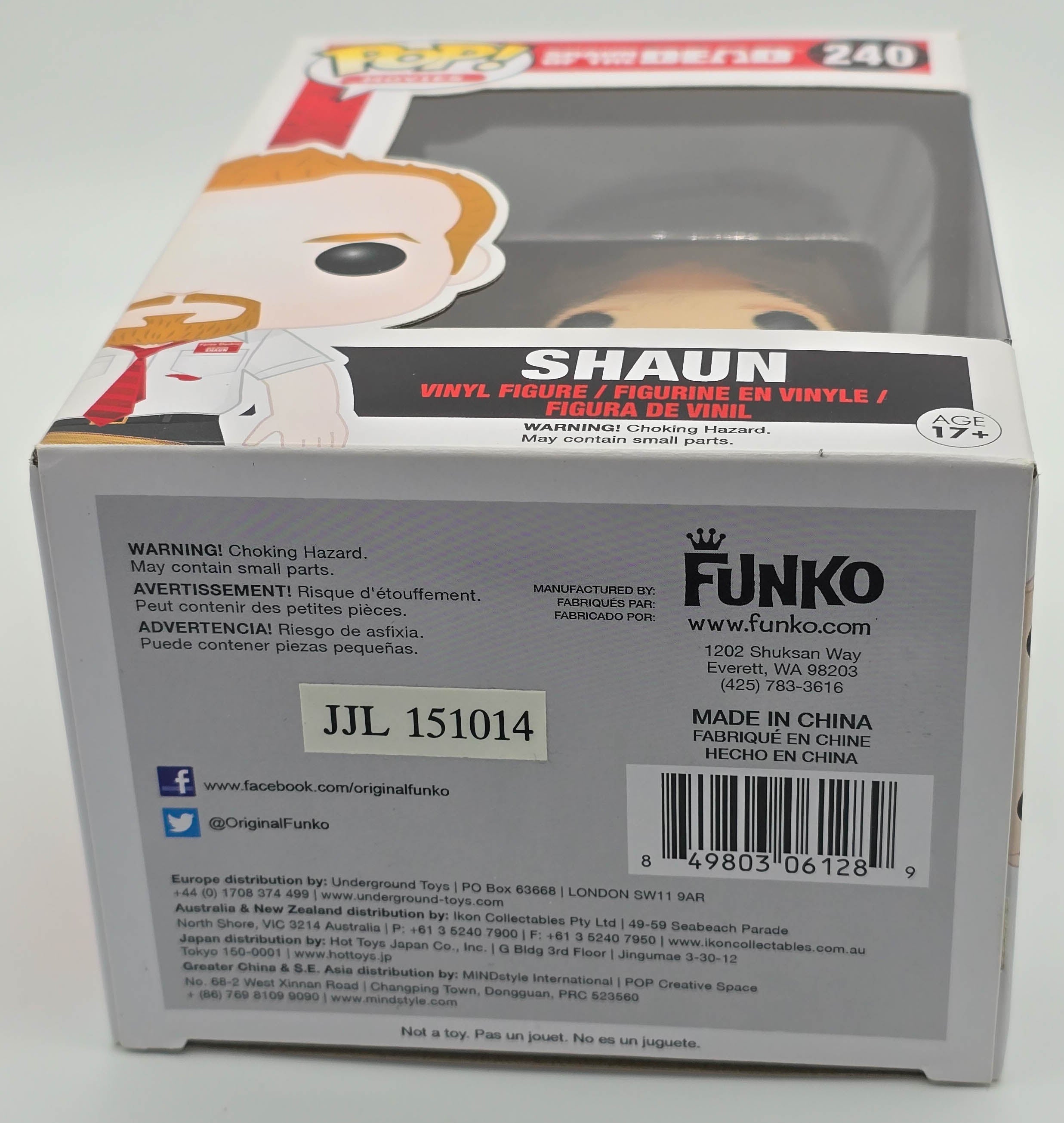 Shaun Of The Dead - Shaun - #240 - Movies - Funko Pop!