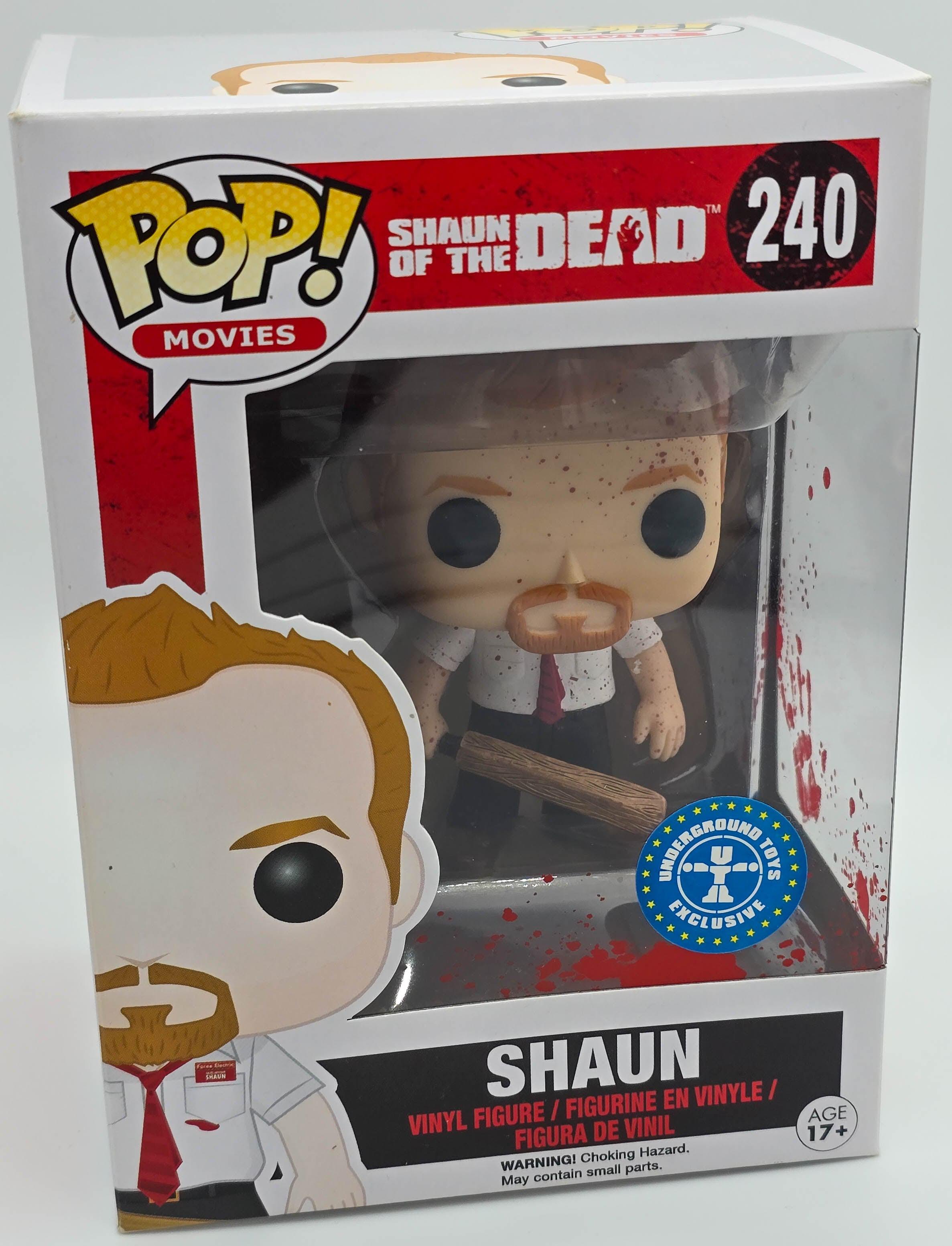 Shaun Of The Dead - Shaun Bloody - #240 - Underground Toys Exclusive - Movies - Funko Pop!