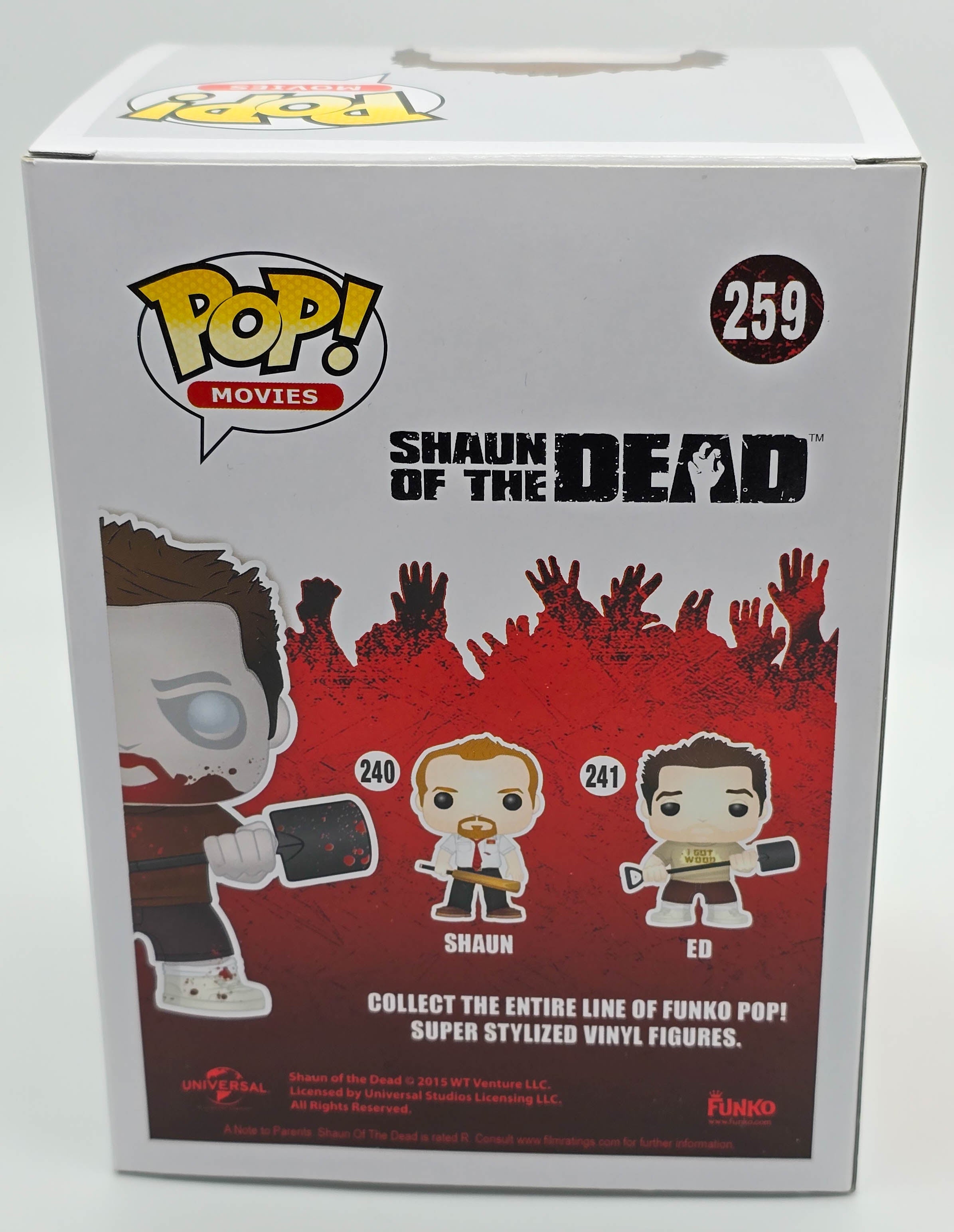 Shaun Of The Dead - Zombie Ed - #259- Fugitive Toys Exclusive - Movies