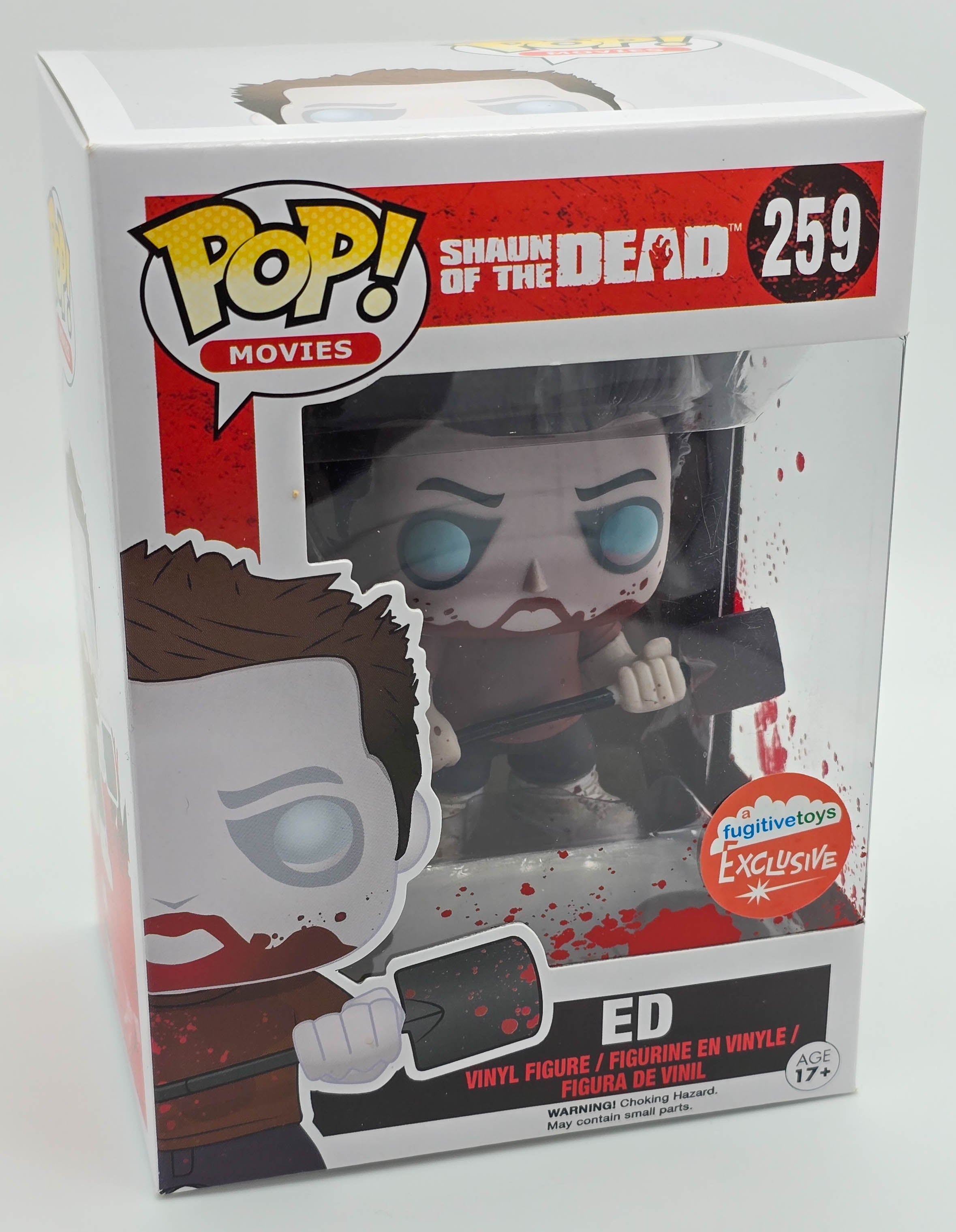 Shaun Of The Dead - Zombie Ed - #259- Fugitive Toys Exclusive - Movies - Funko Pop!