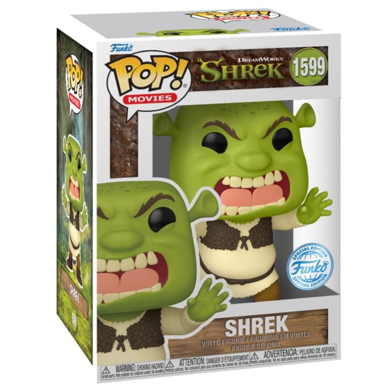 Shrek - #1599 - Angry Shrek - Special Edition - Movies - Funko Pop!