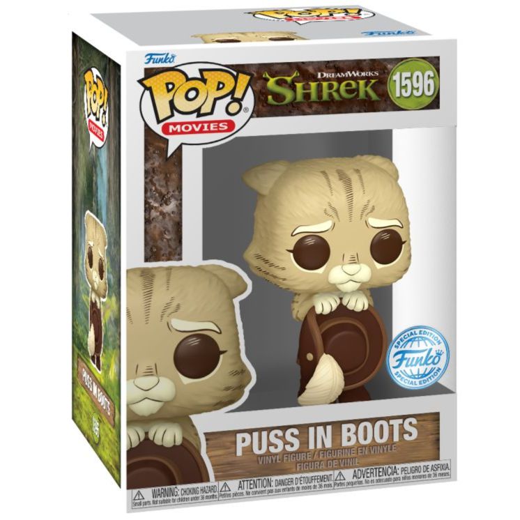 Shrek - Puss in Boots - #1596 - Special Edition - Movies - Funko Pop!