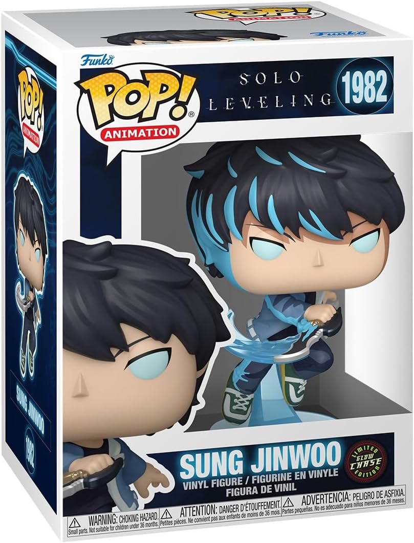 Solo Leveling - Sung Jinwoo - 1982 - Glow Chase Limited Edition - Anime - Funko Pop!
