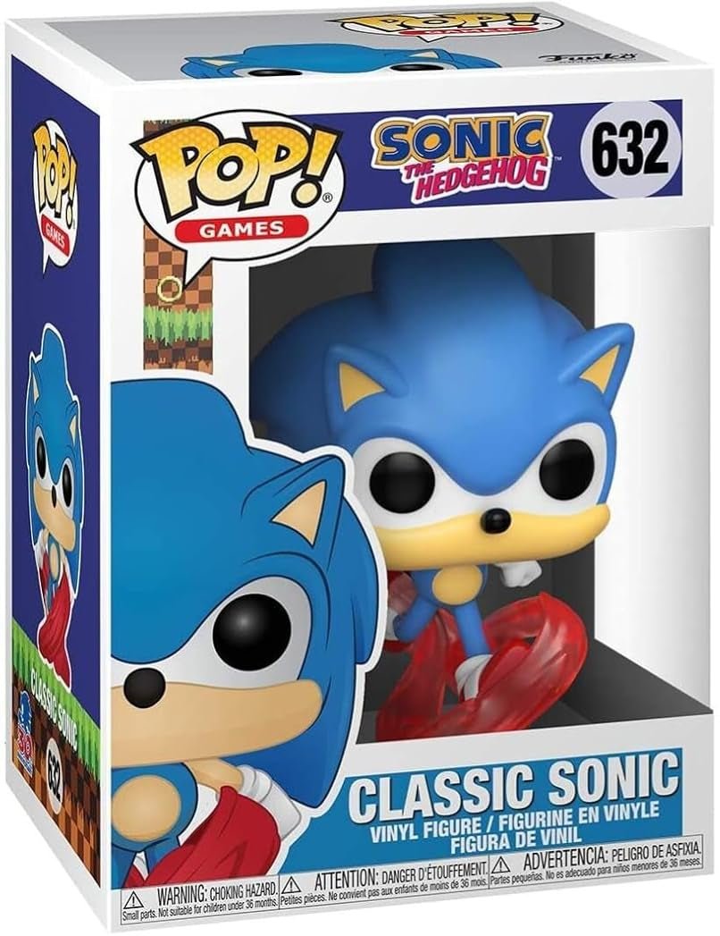 Sonic The Hedgehog - Classic Sonic - #632 - Games - Funko Pop!