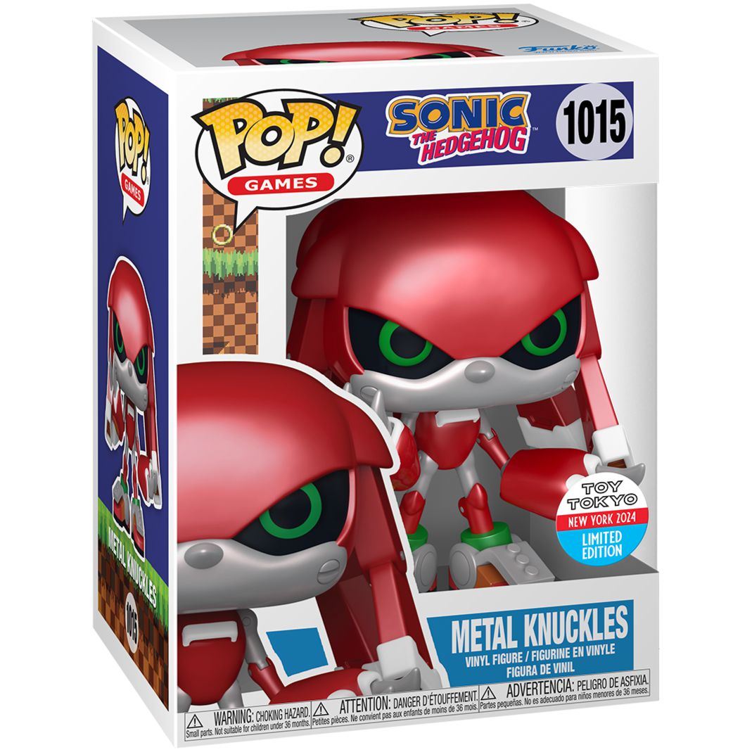 Sonic the Hedgehog - Metal Knuckles - #1015 - Toy Tokyo NYCC 2024 Ltd Edition - Games - Funko Pop!