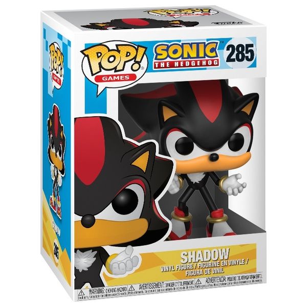 Sonic the Hedgehog - Shadow - #285 - Games - Funko Pop!