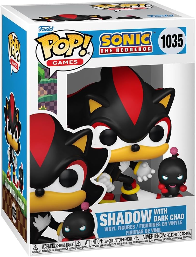 Sonic the Hedgehog - Shadow With Dark Chao - 1035 - Games - Funko Pop!