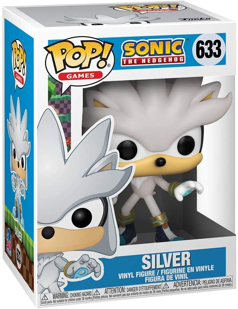 Sonic the Hedgehog - Silver - #633 - Games - Funko Pop!