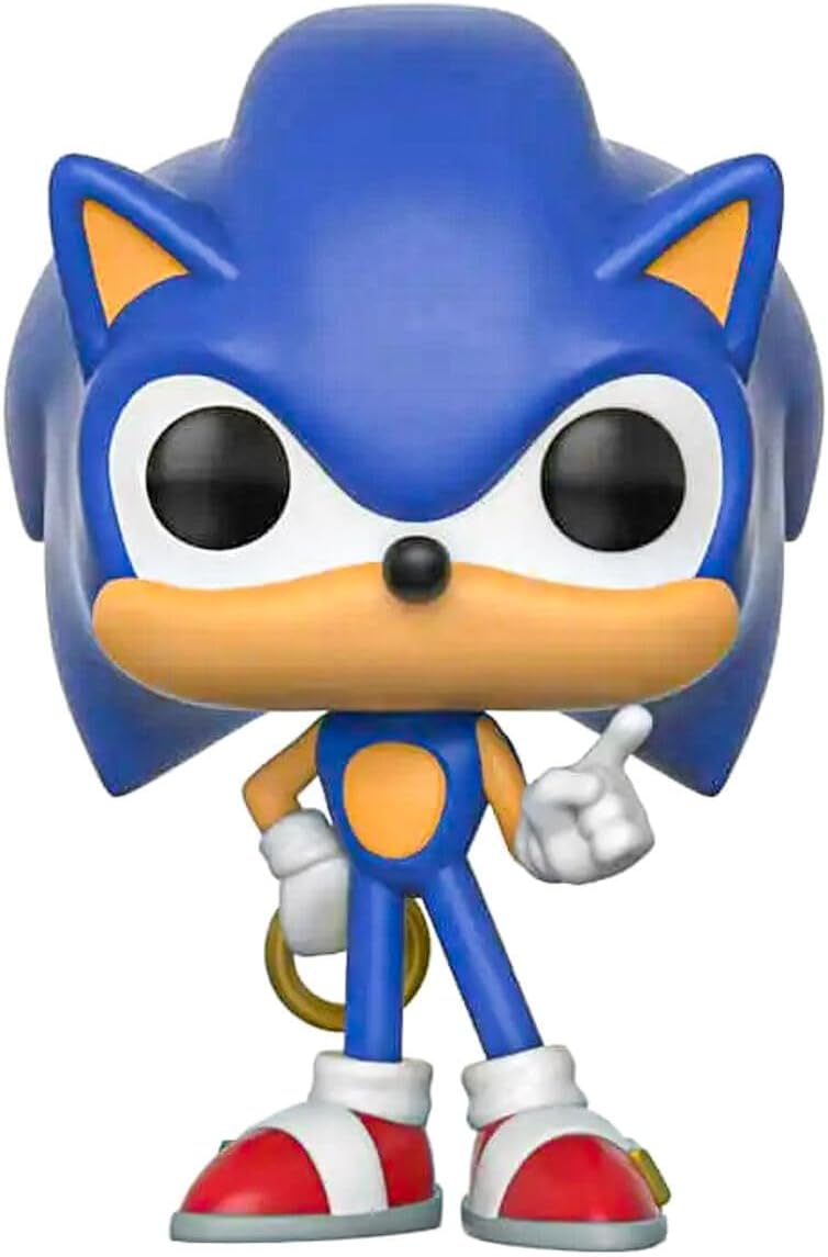 Sonic the Hedgehog - Sonic with Ring - #283 - Games - Funko Pop!