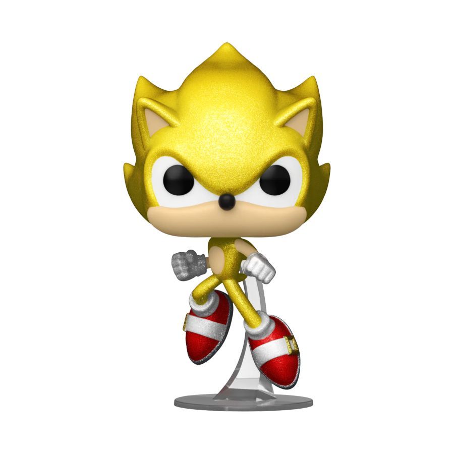 Sonic the Hedgehog - Super Sonic - #923 - Glitter Chase Special Edition - Games - Funko Pop!