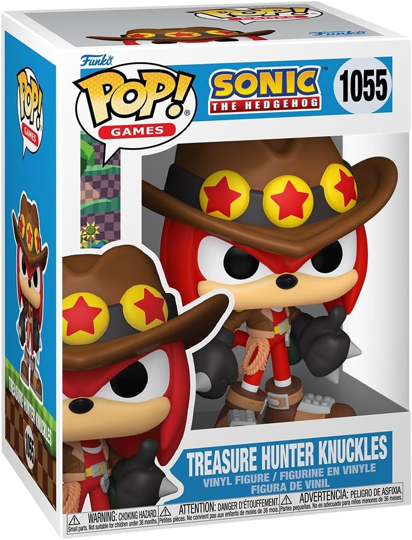 Sonic the Hedgehog - Treasure Hunter Knuckles - 1055 - Games - Funko Pop!