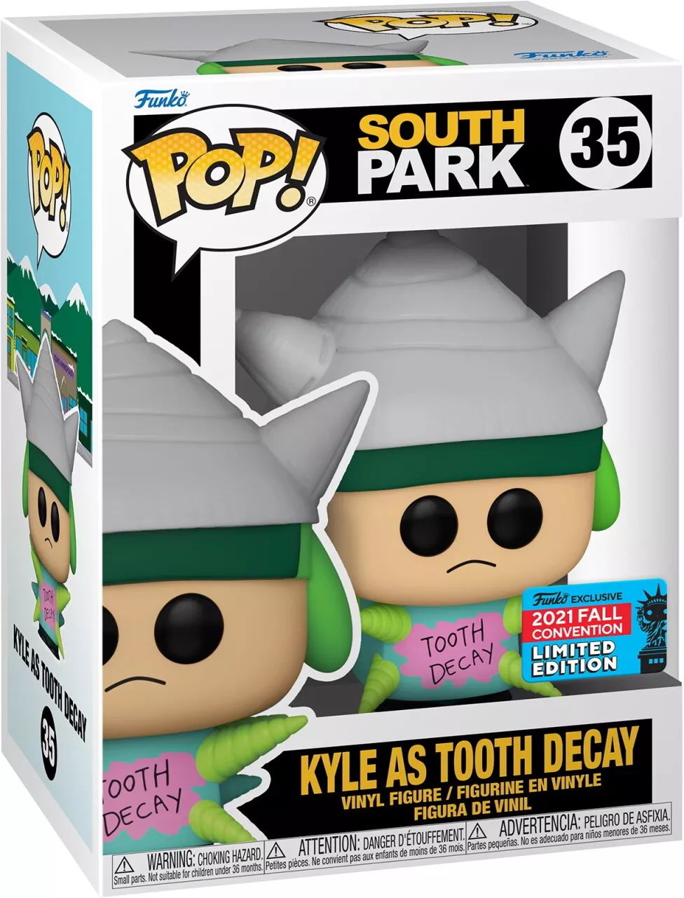 South Park - Kyle as Tooth Decay - #35 - 2021 Fall Convention Exclusive - Television