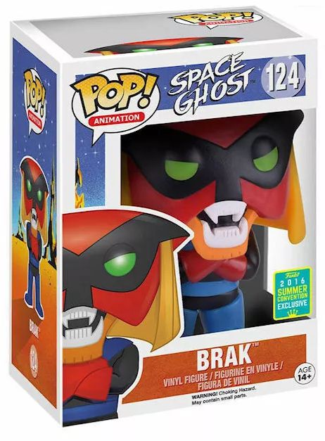 Space Ghost - Brak #124 - 2016 SDCC Summer Convention Exclusive - Animation - Funko Pop!