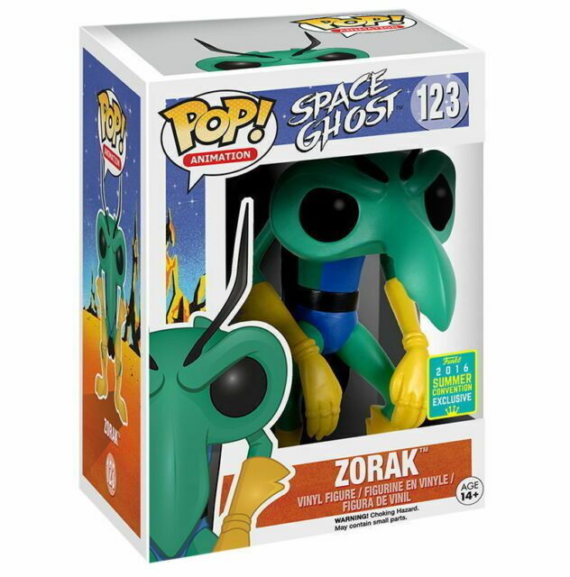 Space Ghost - Zorak - #123 - 2016 SDCC Summer Convention Exclusive - Animation - Funko Pop!