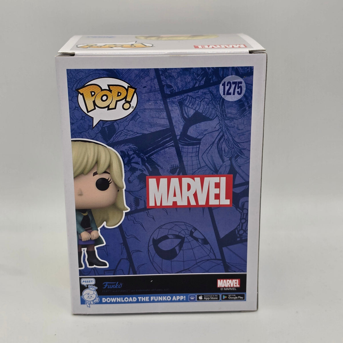 Spider-Man - Gwen Stacy - #1275 - Bryce Dallas Howard Signed - SWAU Authentication - Funko Pop!