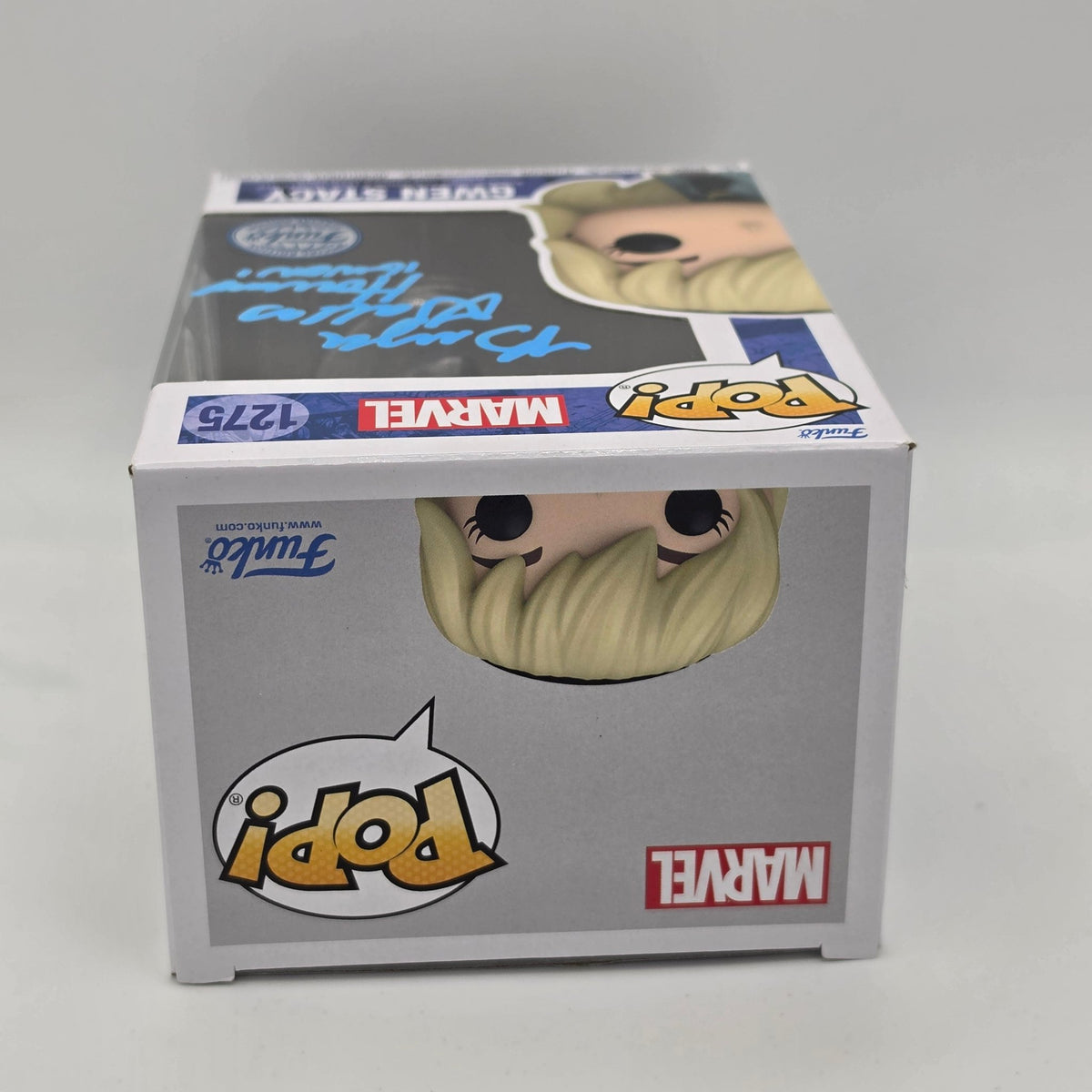Spider-Man - Gwen Stacy - #1275 - Bryce Dallas Howard Signed - SWAU Authentication - Funko Pop!