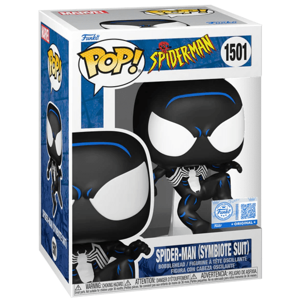 Spider - Man The Animated Series - Spider - Man Symbiote Suit - 1501 - Special Edition - Marvel - Funko Pop!