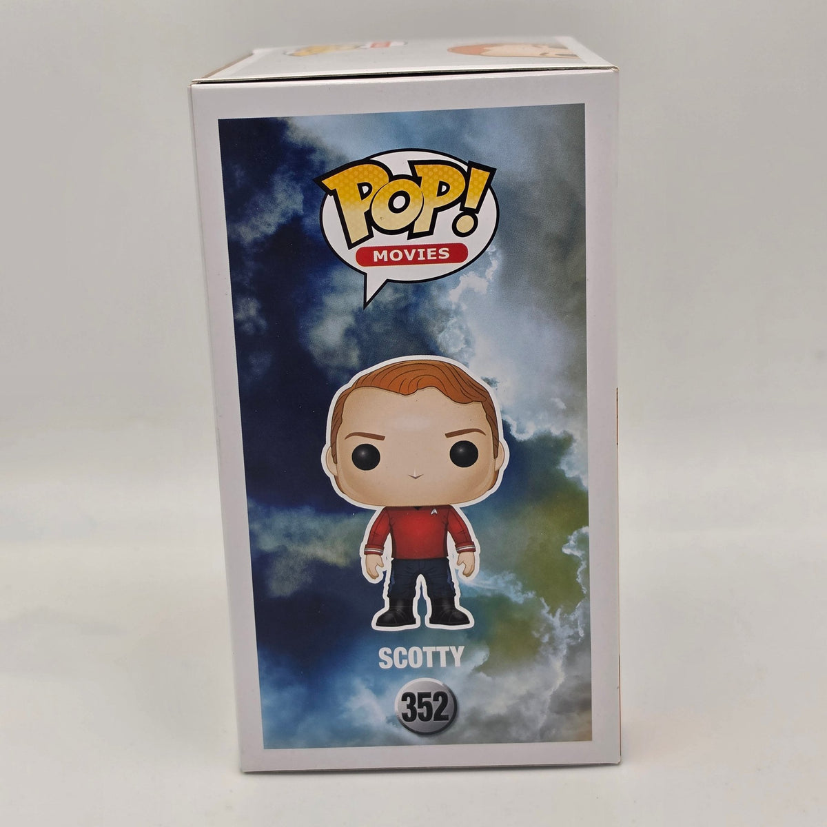 Star Trek - Scotty - #352 - Simon Pegg Signed - SWAU Authentication - Funko Pop!