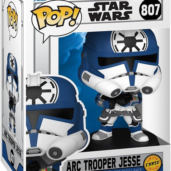 Star Wars Arc Trooper Jesse W/Helmet #807 - Chase Funko Pop!