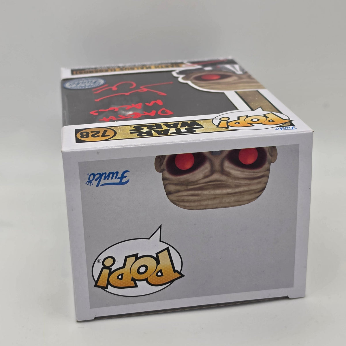 Star Wars - Darth Malgus - #728 - Jamie Glover Signed - SWAU Authentication - Funko Pop!