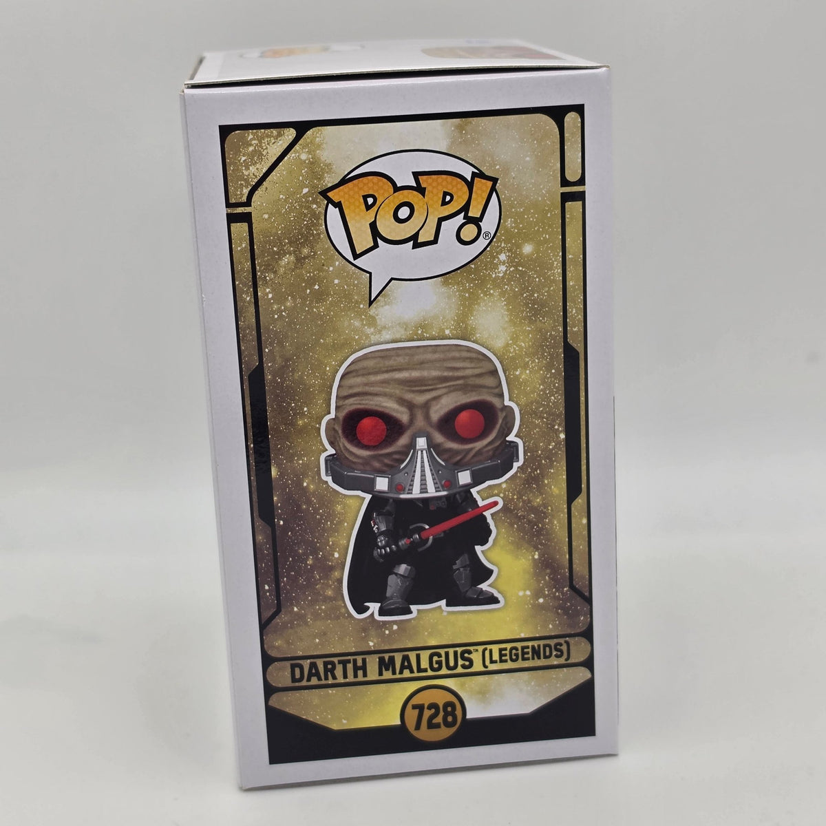 Star Wars - Darth Malgus - #728 - Jamie Glover Signed - SWAU Authentication - Funko Pop!