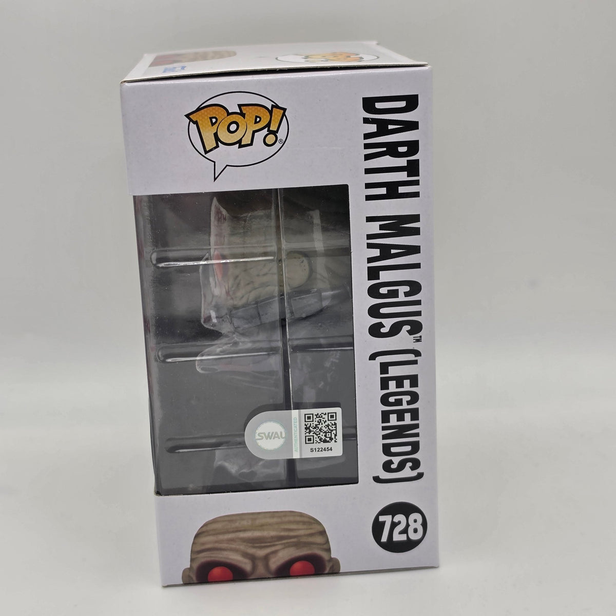 Star Wars - Darth Malgus - #728 - Jamie Glover Signed - SWAU Authentication - Funko Pop!