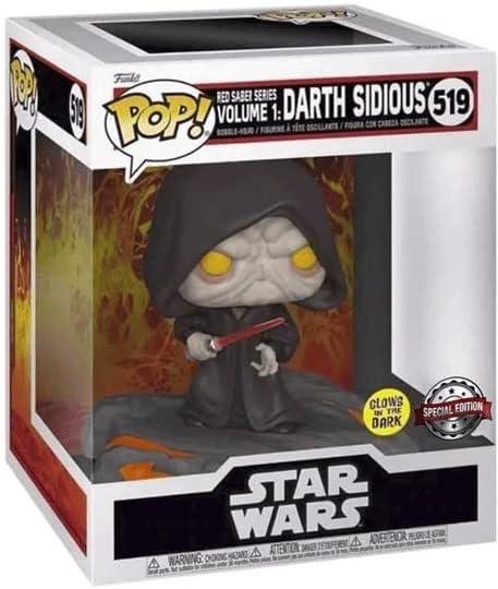 Star Wars - Darth Sidious - #519 - GITD Special Edition - 6" Funko Pop!