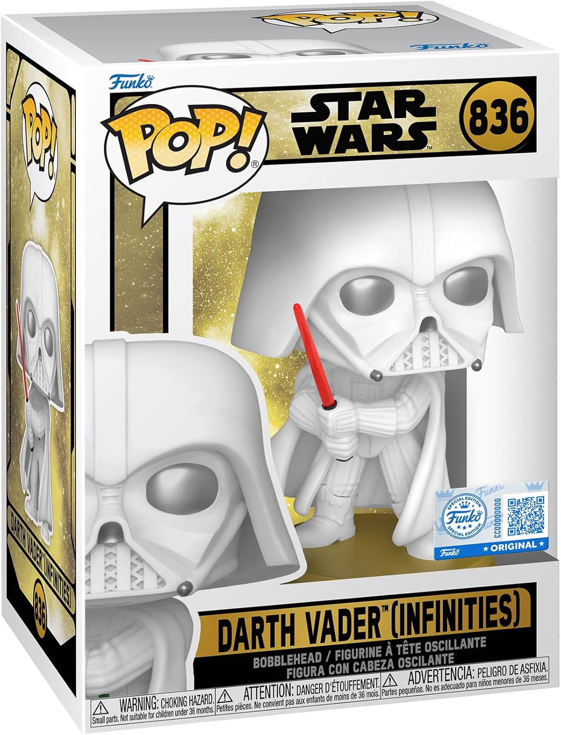 Star Wars - Darth Vader Infinites - 836 - Special Edition - Funko Pop!