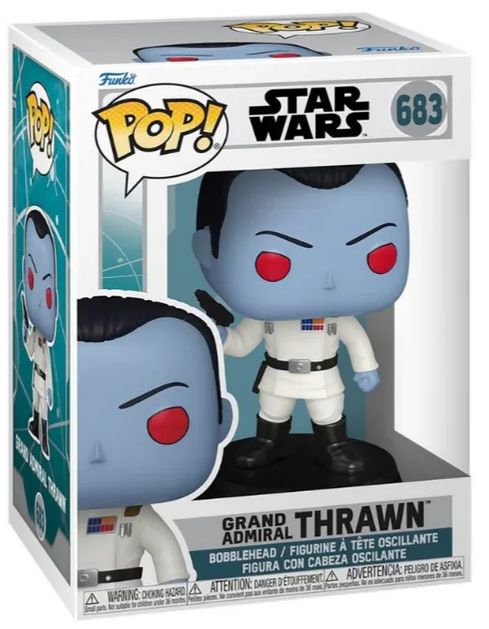 Star Wars - Grand Admiral Thrawn - #683- The Mandalorian - Funko Pop!