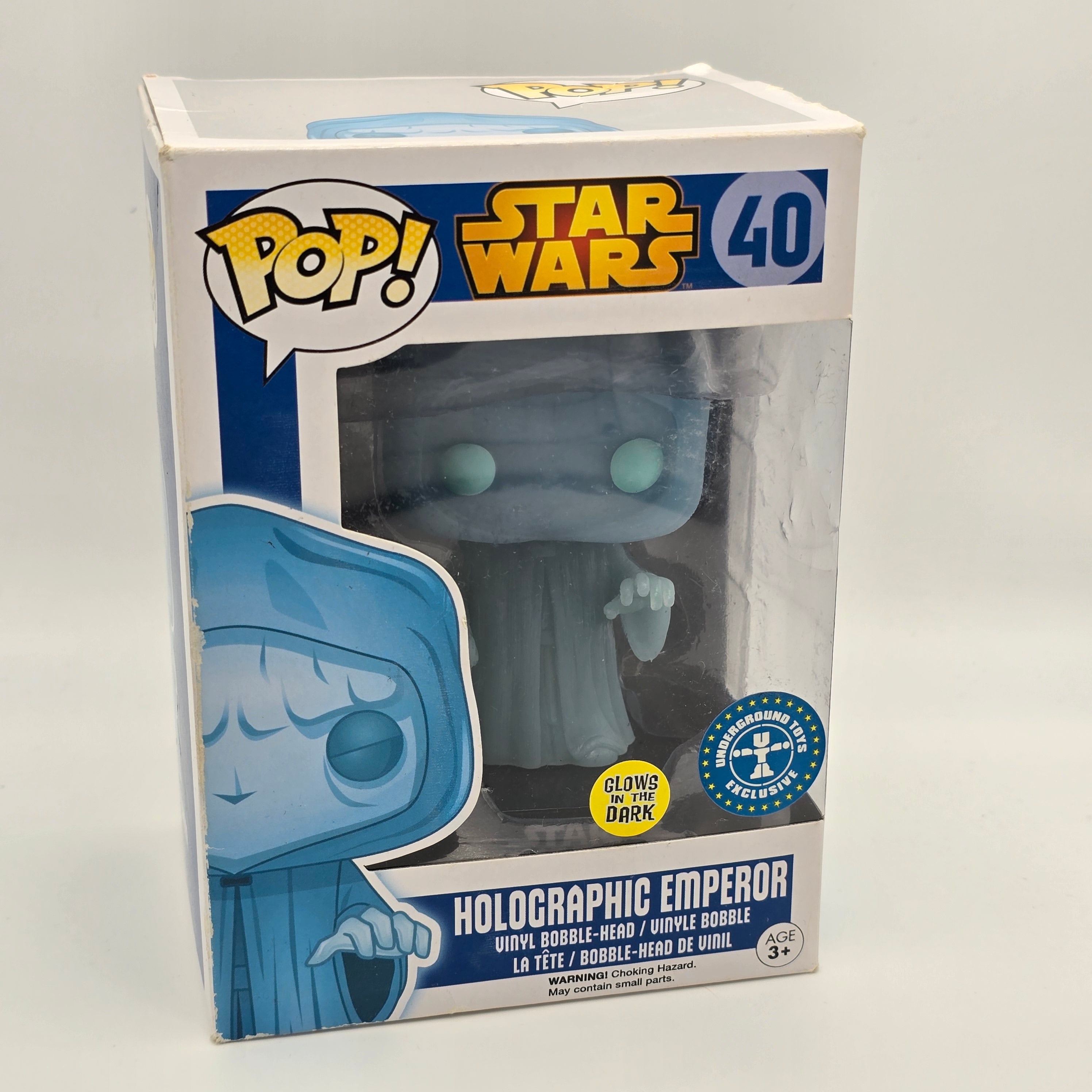 Star Wars - Holographic Emperor - #40 - Underground Toys Exclusive - D