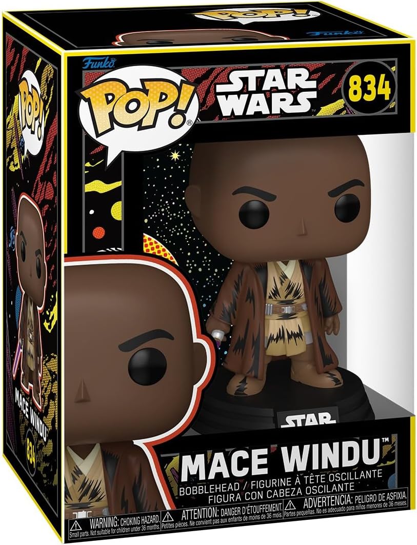 Star Wars - Mace Windu - 834 - Retro - Funko Pop!