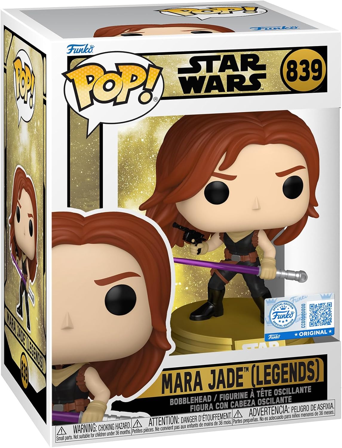 Star Wars - Mara Jade - 839 - Special Edition - Legends - Funko Pop!
