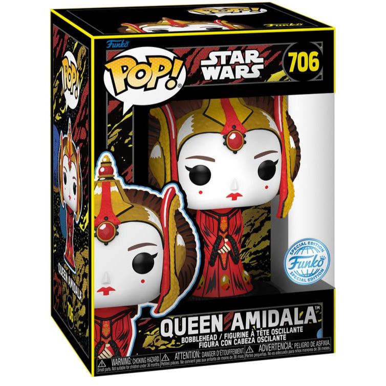 Star Wars - Queen Amidala - #706 - Special Edition - Retro - Funko Pop!